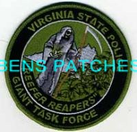 VIRGINIA,VIRGINIA STATE POLICE GIANT TASK FORCE SUBDUED 1_wm